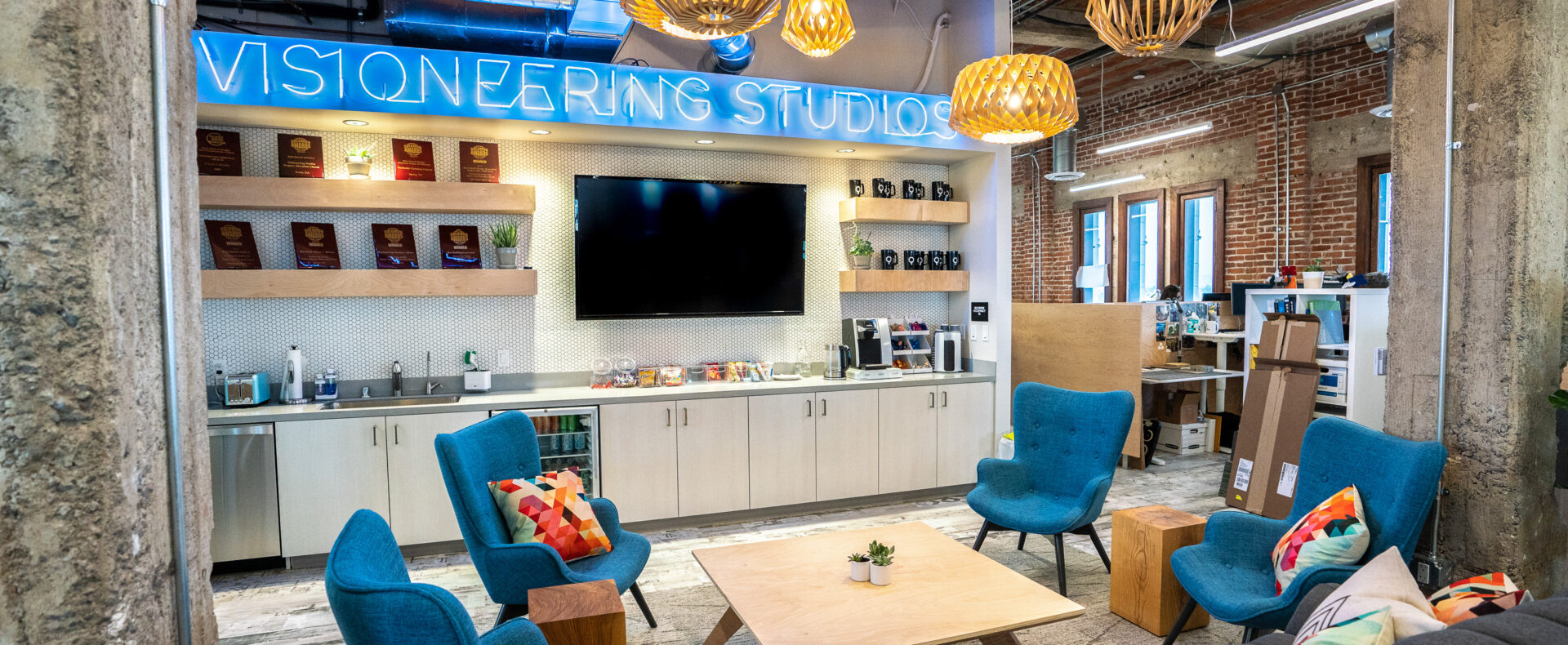 post-COVID office spaces | Visioneering Studios Santa Ana, CA