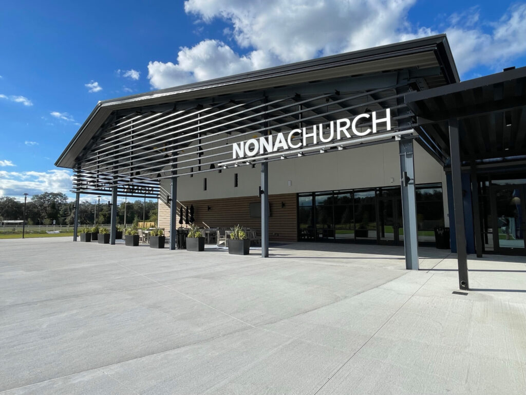 building design firm Visioneering’s architecture team brought Nona Church’s vision to life